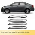 thumbnail image 2 of Chrome Exterior Door Handle Pull Set 25936893 25936865 for Buick, 2 of 5