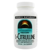 Source Naturals - L Citrulline Free-Form 500 mg. - 120 Capsules