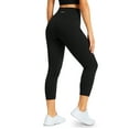 thumbnail image 5 of GymCope Womens Capri Leggings, Buttery Soft Cropped Yoga Pants for Workout with Side Pockets Mid-Rise, M, 5 of 8
