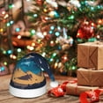 thumbnail image 6 of Salouo Astronaut In A Space Suit On The Planet for Adult Christmas Hat Xmas Holiday Hat Santa Hat for Women & Men Festive Headwear Accessories Fit for Christmas/ New Year/Holiday/Party,1PC, 6 of 6