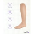 thumbnail image 6 of MeMoi Mini-me Mini-net Girls Fishnet Tights - Girls - Female, 12-14, Ivory, 6 of 8