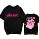 thumbnail image 1 of Moonsky Camiseta unisex Huntrix Dem-0n, colores cómodos, camiseta Huntrix para niñas, camiseta Mira Rumi Joey, merchandising, regalo juvenil para fans del K-pop (Negro S), 1 of 2