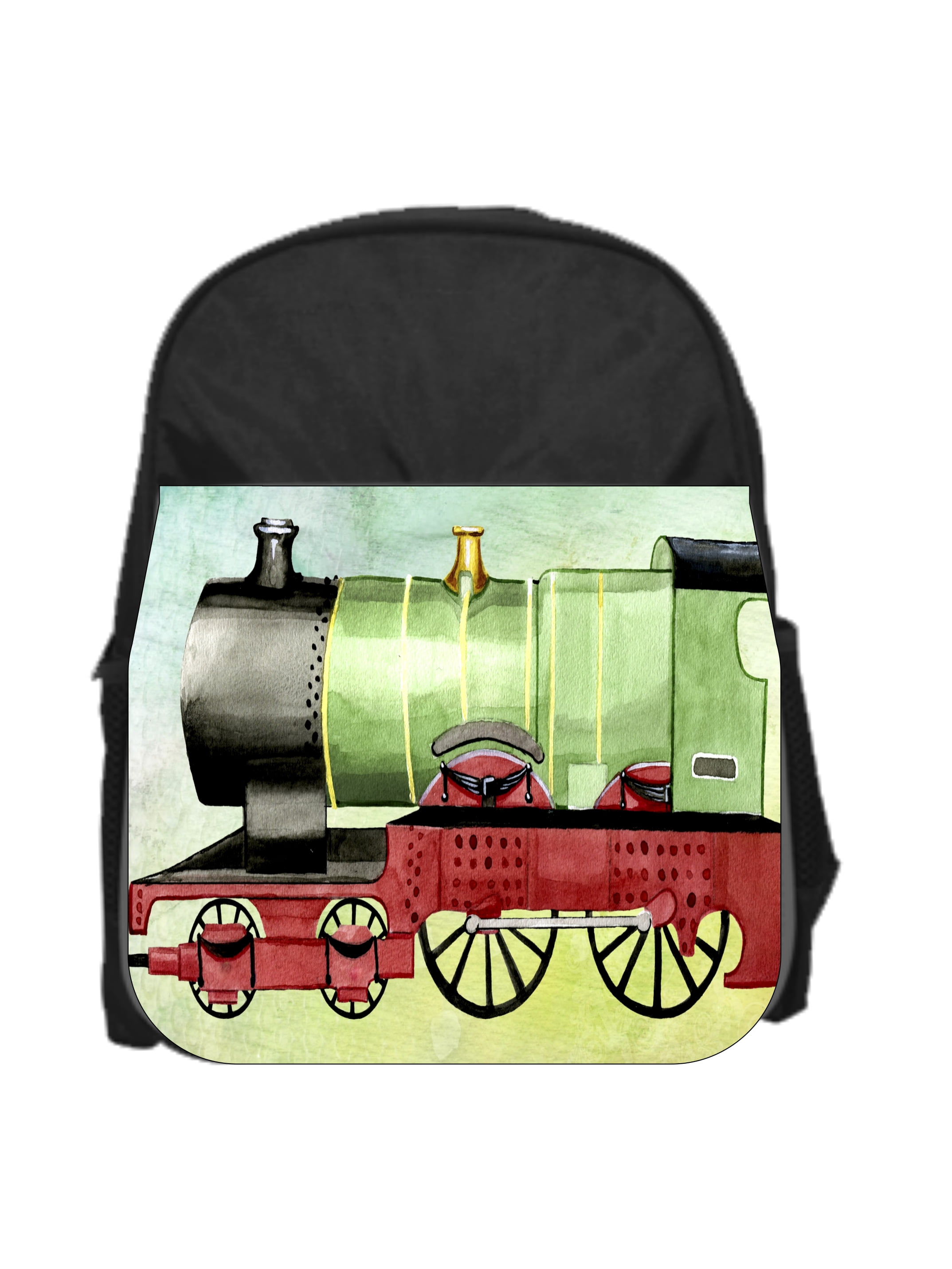 Vintage Style Train Boys 13" x 10" Black Preschool Toddler Children's