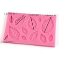 Rose Leaves Embellisment Silicone Fondant Mould Cake Decor Sugar