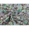 thumbnail image 6 of oneOone Rayon Dark Rose Brown Fabric Florals Sewing Fabric By The Yard Printed Diy Clothing Sewing Supplies 56 Inch Wide-VMW, 6 of 6