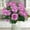 Watermelon Red, variant on 2Pcs Artificial Bridal Bouquet - Realistic Watermelon Red Faux Flower Arrangement for Wedding Centerpiece, Long-lasting Simulation Floral Decor, Maintenance-Free Plastic Plants, 22x16cm
