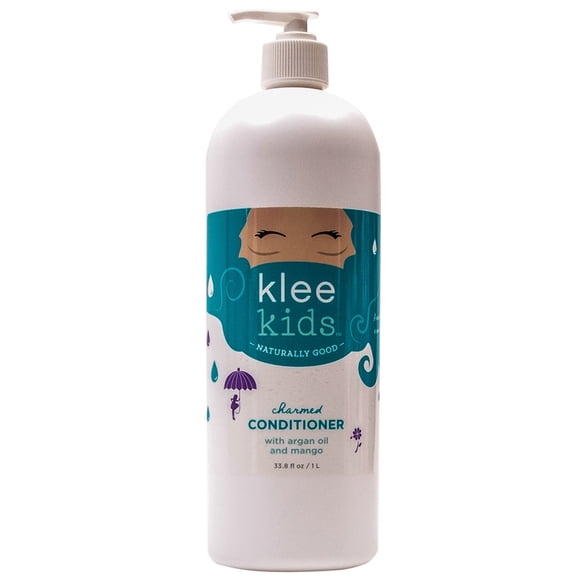 Luna Star Naturals Klee Kids Charmed Acondicionador con aceite de argán y mantequilla de mango, 32 onzas