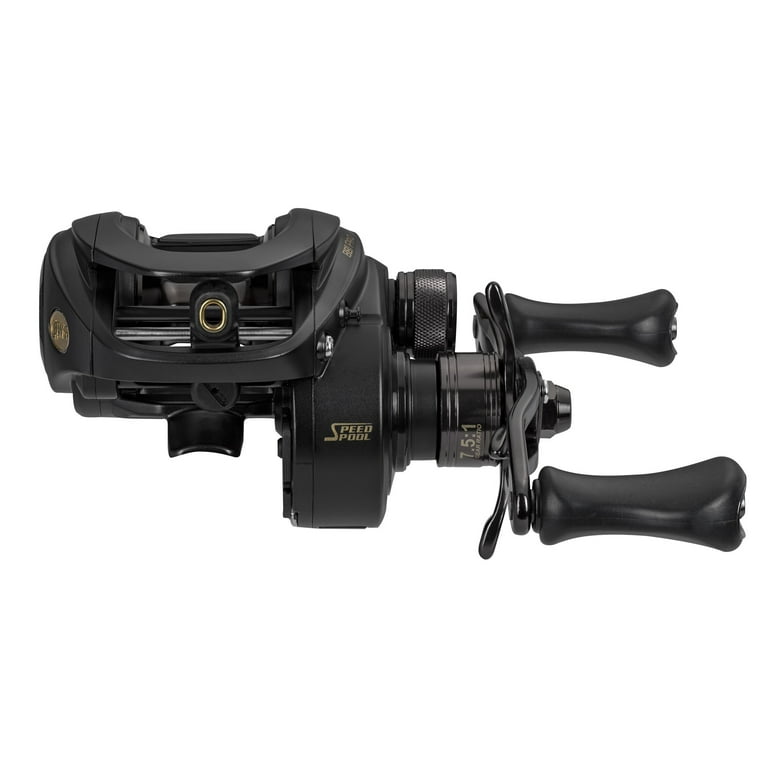 Lew's BB1 Pro Baitcast Fishing Reel, 7.5:1 Gear Ratio, Left-Hand