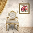 thumbnail image 3 of Schmitt, Carrie 26x26 Gold Ornate Wood Framed with Double Matting Museum Art Print Titled - Floral Romance, 3 of 4