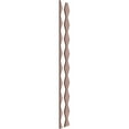 thumbnail image 3 of Ekena Millwork 47"H x 3/8"T Cimarron Adjustable Wood Decorative Slat Wall Panel Kit, Walnut (contains 23 Slats + 1 Straight Edge Starter Slat), 3 of 16