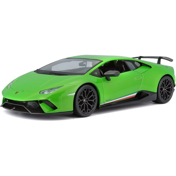 Lamborghini Huracan Performante Metallic Green 1/18 Diecast Model Car by Maisto