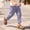 A56 Purple, variant on Toddler Boy's Casual Cotton Linen Cropped Pants Elastic Waist Loose Fit Lightweight Capri Trousers for Summer Beach Holiday Lounge Everyday Wear Kids Bottoms