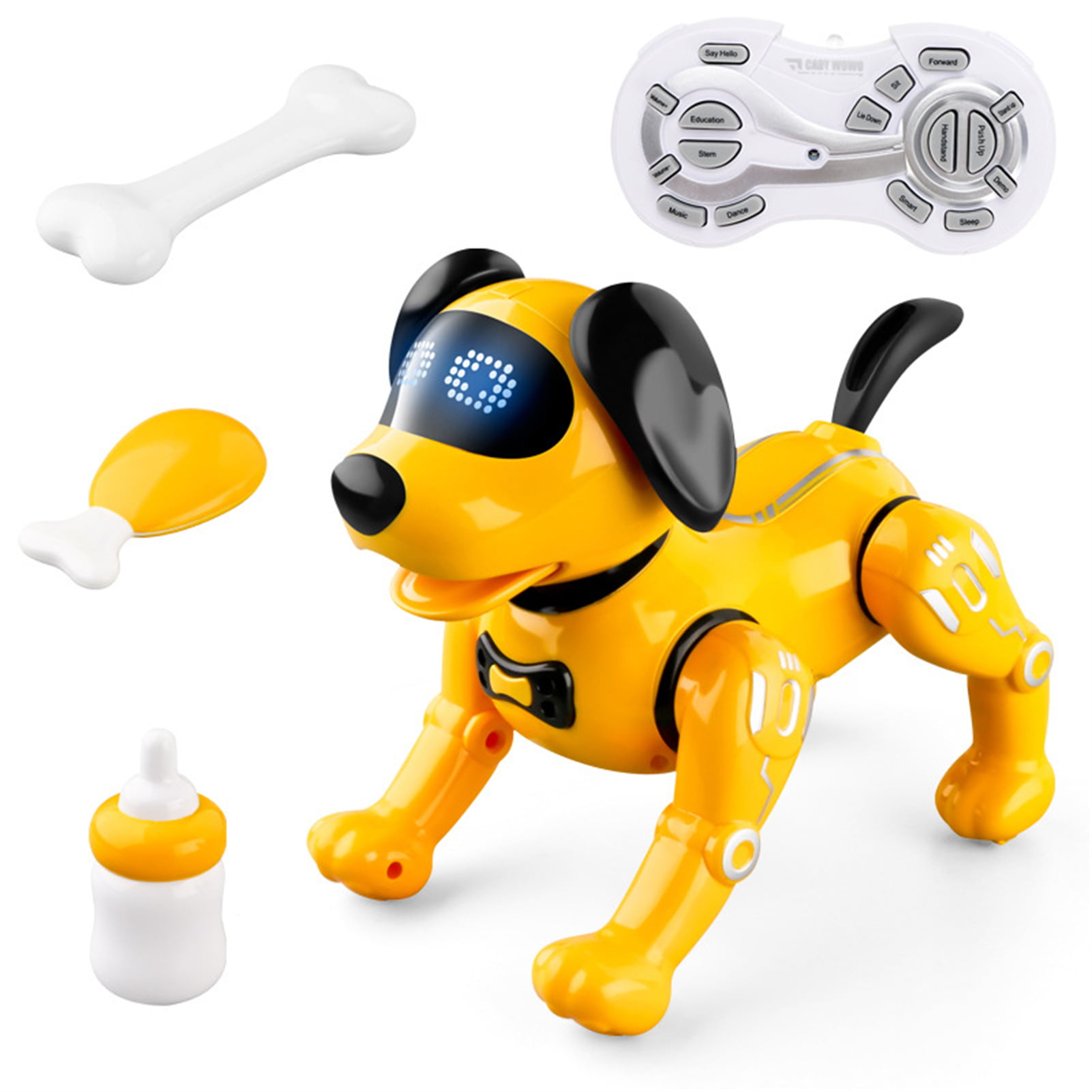 Dog Sing Dance Walking Remote Control Robot Dog Electronic Pet Kids Toy RC Wow 