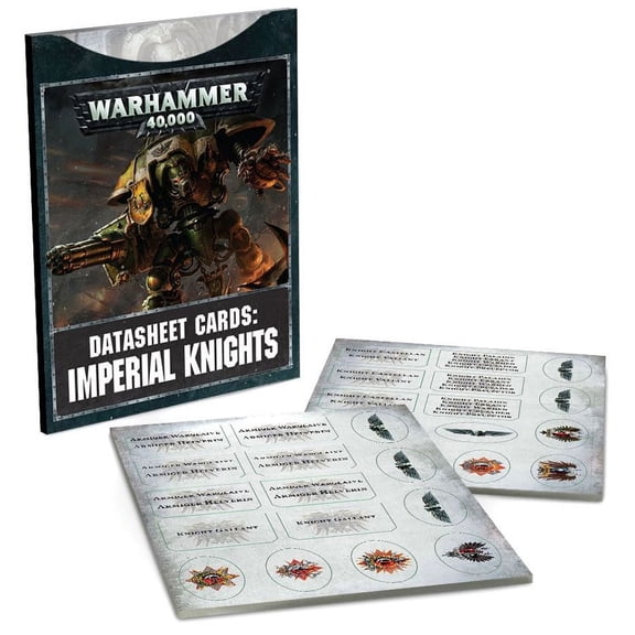 Warhammer 40,000 Imperial Knights Datasheet Cards