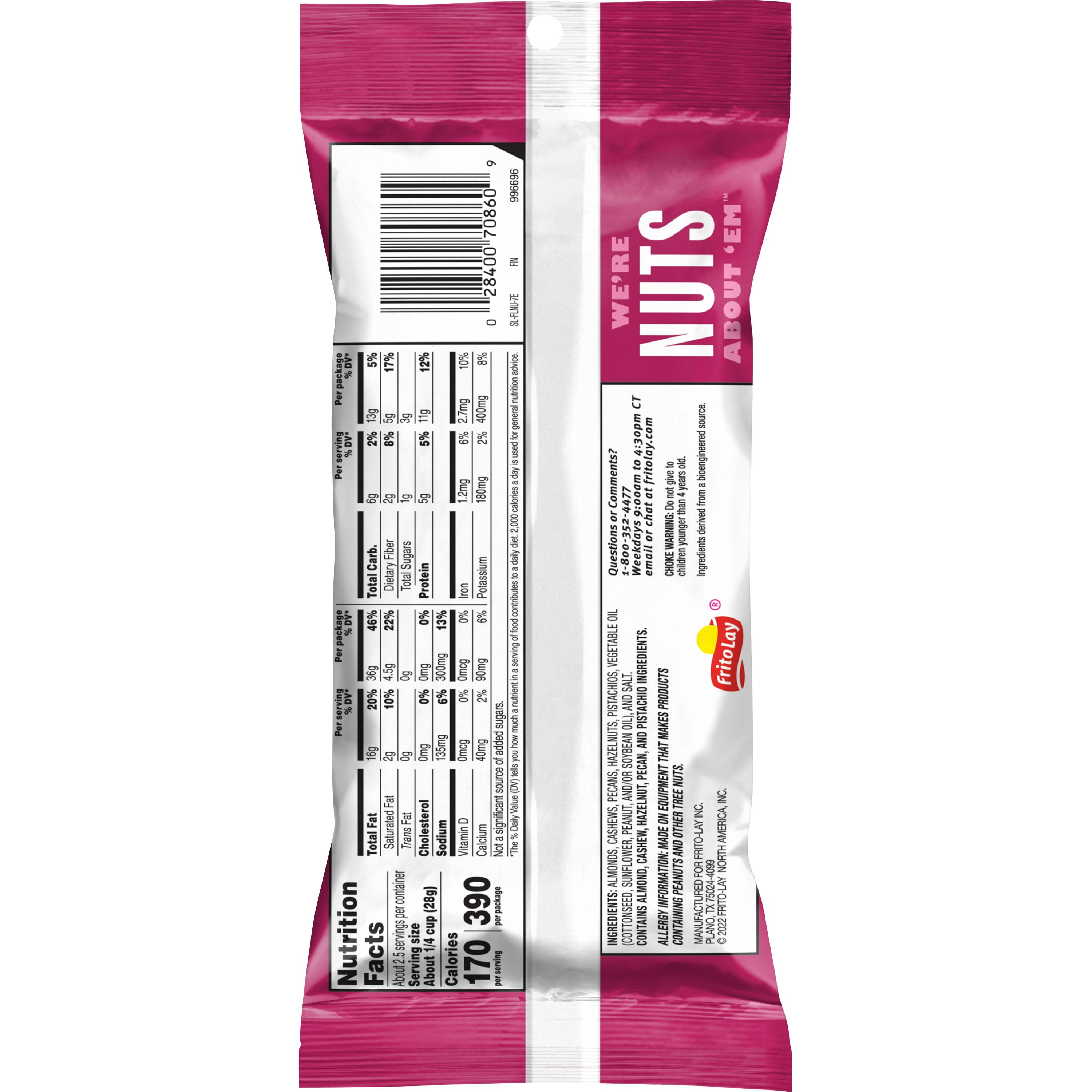 Nut Harvest Deluxe Mixed Nuts, 2.25 oz