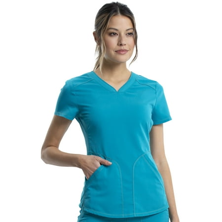 

Cherokee Workwear Revolution Women s Scrubs Top V-Neck WW601