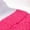 Lovely Pink, variant on Retro Mini Crew Socks for Women, Soft Terrycloth Cushioned Bottom Striped Socks, Athletic Quarter Calf Gym Socks (4-Pack) Pink