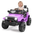 thumbnail image 2 of CazToi Camión Infantil 12V 4x4 Control Remoto Bluetooth Luces LED Ruedas EVA, 2 of 8