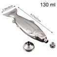 thumbnail image 3 of vlrwzc Stainless Steel Wine Flask Fish Shaped Flasks Portable Travel Bottle for Outdoor Camping Hiking, Wine Bottle Gift For Friend, 3 of 7