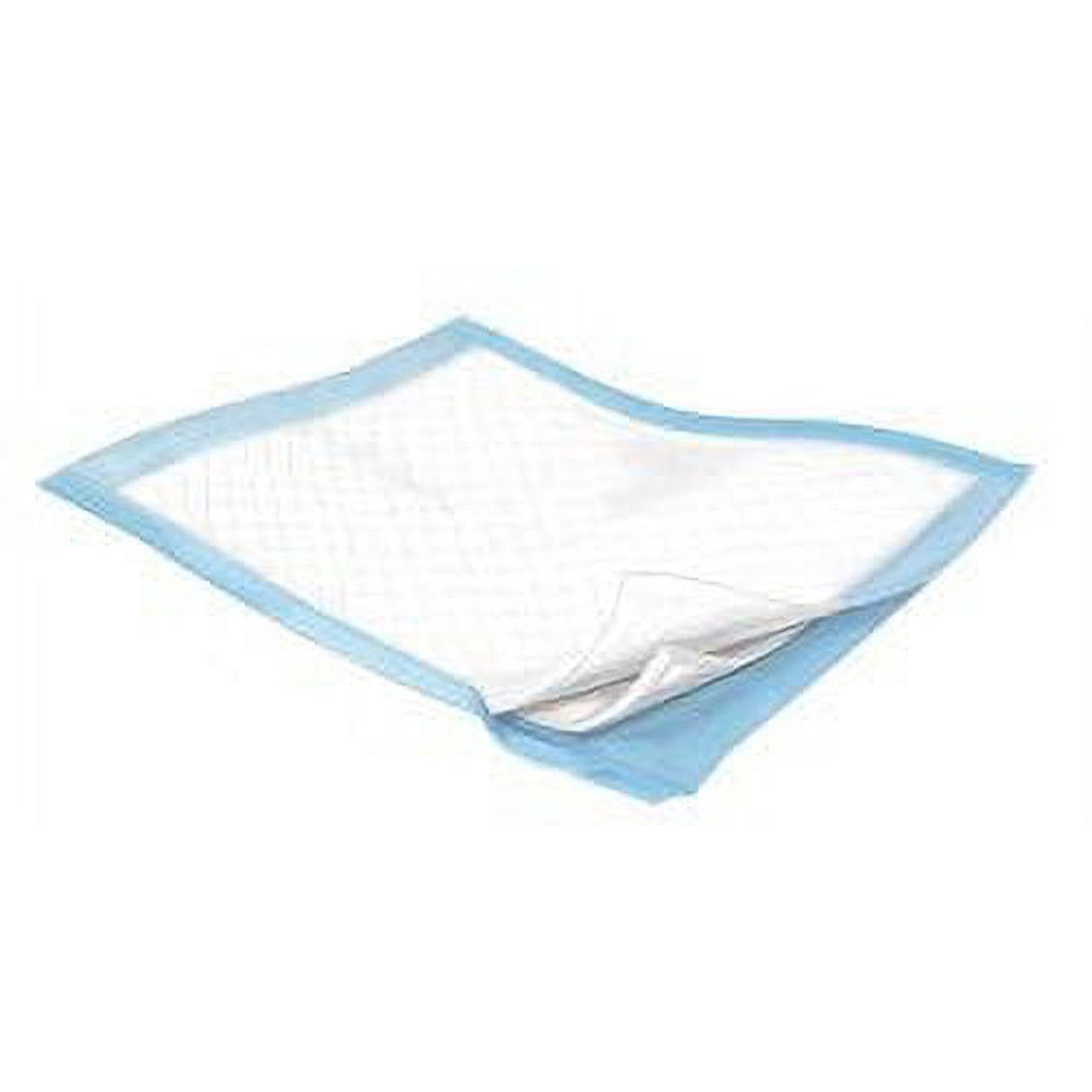 Wings Underpad, 23 X 36 Inch Disposable Fluff / Polymer Heavy Absorbency, 7193 - CASE OF 75