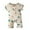 Blue, variant on Utlike Baby Boys Bodysuits Short Sleeves Romper Cartoon Printed Pajamas Sleep Romper Lightweight Playsuits For Infant Size 6 Months-12 Months