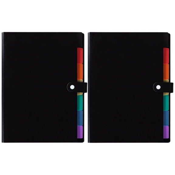 HOMEMAXS  2 Pcs Paper File Organizer Office Supplies Test Storage Bag