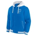 thumbnail image 2 of Men's Darius Rucker Collection by Fanatics Blue Detroit Lions Full-Snap Hoodie Jacket, 2 of 6