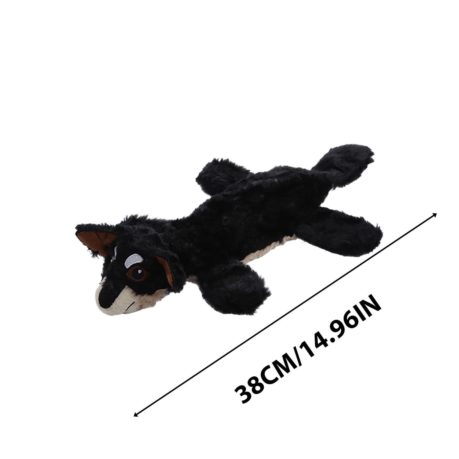 Indestructible Duck-Shaped Linen Chew Toy for Power Chewers, Interactive Dog Toys for Puppy Teething, Soft, Washable and Built to Last