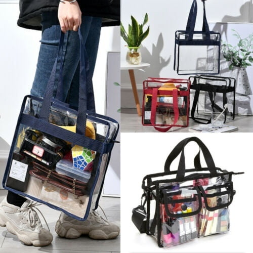 plastic shoulder bag