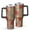 Pioneer Flower Floral-3, variant on 40oz Pioneer Flower Floral Print Pattern Insulated Tumbler with Handle, BPA-Free Leak Proof Lid and Straws, Double Wall Vacuum, Hot 12h/Cold 34h