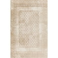 thumbnail image 2 of Lavadora Cream 5'3" x 7' Traditional Machine Washable Rectangle Area Rug, 2 of 6