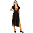 thumbnail image 7 of Bimba Women Black Kurta Kurti Trendy Regular Summer Clothing Cap Sleeve Tunic, 7 of 7