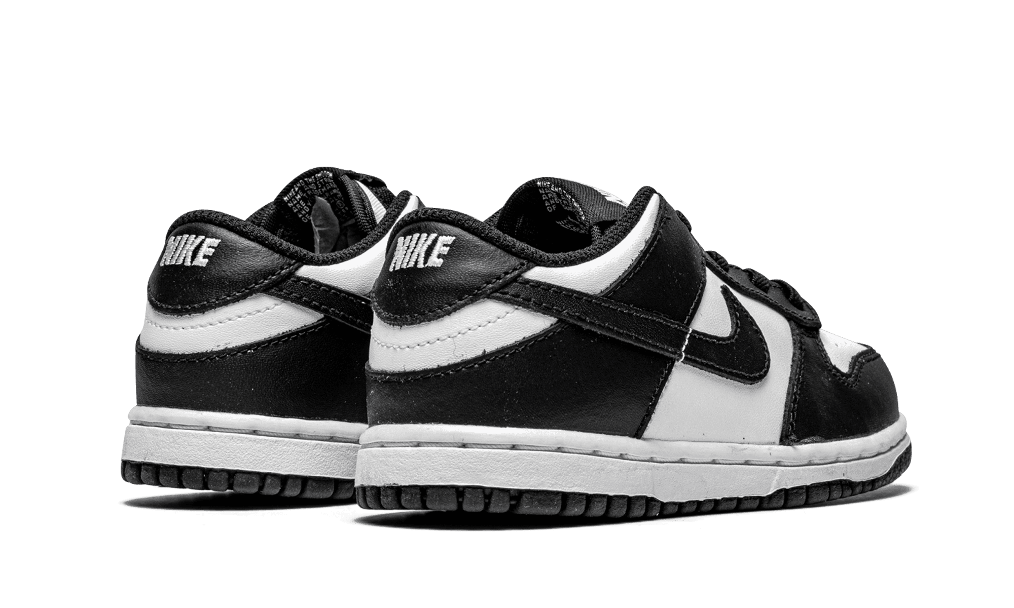 NIKE TODDLER Dunk Low TD "Panda - Black / White" CW1589 100 from Stadium Goods