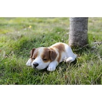 Hi- Line Gift 87710-K Jack Russell Puppy Sleeping Pet Pals Statue