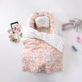 thumbnail image 1 of Cama nido portátil para bebé, cuna de viaje, Mini cunas para bebé, cosas para recién nacido, capullo infantil, vaina para dormir durante 0-12 meses Fivean unisex, 1 of 2