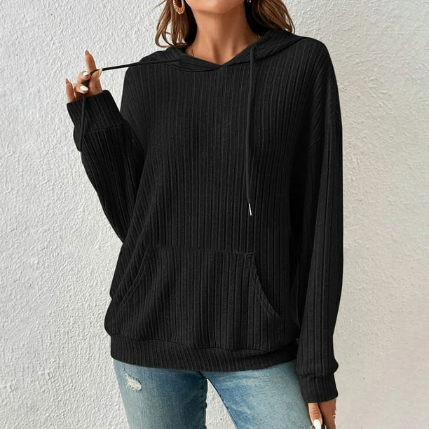 Abrigo y chaquetas casuales con capucha y manga larga para mujer, abrigo informal con cuello con capucha y bolsillos degradados de verano para mujer, abrigo de manga larga para mujer