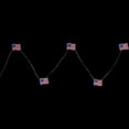 thumbnail image 3 of Northlight 20-Count Patriotic Americana USA Flag LED Fairy Lights, 6.25ft, Copper Wire, 3 of 5