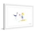 thumbnail image 2 of Marmont Hill "Crane Girl" by Maya Gur Framed Painting Print, 2 of 5