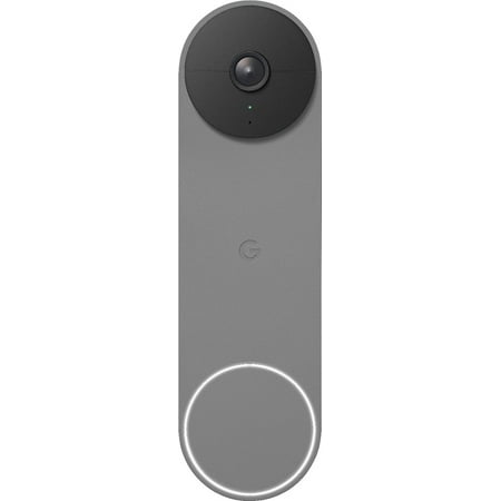 Pre-Owned Google Nest Doorbell (Battery) Wireless Doorbell Camera - Video Doorbell - Ash (Refurbished - Good)