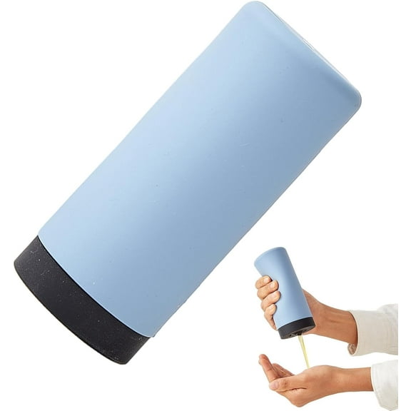 ABCISI 240ml Dish Soap Silicone Dispenser,Squeezable Refillable Dish Detergent Dispenser,Dish Soap Squeeze Bottle,Liquid Dispenser for Dish Soap,Hand Soap,Shampoo,Conditioner,Lotions