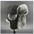 thumbnail image 2 of Spot Lei Feng Hat Men's Large Size Ear Protection Cold Hat Winter Northeast Cotton Hat Ski Hat Retro Tide, 2 of 6