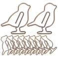 thumbnail image 1 of Miangastore Paper Clips Metal Creative Bird Shape 20Pcs 1.2X1.1X0.04In, 1 of 8
