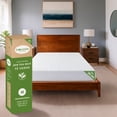 thumbnail image 1 of SNOOZELLE COMFORT Colchón Matrimonial Memory Foam de Té Verde en Caja, 20cm de Alto, Firmeza Media, Esencia Natural Relajante, Alivia Puntos de Presión, Ayuda a conciliar el sueño (137x19, 1 of 8