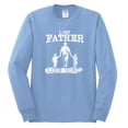 thumbnail image 2 of Wild Bobby,Like Father Like Sons Boy Dad Daddys Boy Gift, Father's Day, Men Long Sleeve Shirt, Light Blue, 2XL, 2 of 3