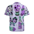 thumbnail image 3 of High Quality Hawaiian Shirts for Men Short Sleeve Aloha Beach Shirt Floral Summer Casual Button Down Shirts Blouses L5MIRU, 3 of 7