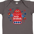 thumbnail image 4 of Inktastic Robot Little Brother Boys Baby Bodysuit, 4 of 5