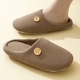thumbnail image 2 of Women's Slippers Soft Comfy Warm Memory Foam Non-Slip House Shoes Bedroom Cozy Indoor Outdoor Slip on for Women, 2 of 4