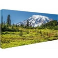 thumbnail image 2 of Trademark Fine Art "Mount Rainier Meadow" Canvas Art by Pierre Leclerc, 2 of 3
