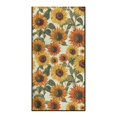 thumbnail image 2 of XYZCANDO Sunflower Pattern Washable Car Seat Towel Cover, Sweatproof Breathable Non-Slip Car Seat Protector Towel for Trucks Van SUV, 2 of 10