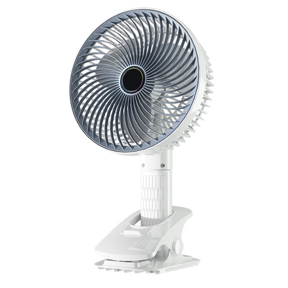 Ventilador de mano recargable por USB, ventilador eléctrico pequeño portátil de 3 velocidades montado en la pared, viento fuerte, para dormitorio en casa